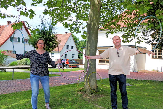 Anke_Escher_und_Uwe_Geiger_vom_Ferienprogramm_Leipheim Anke_Escher_und_Uwe_Geiger_vom_Ferienprogramm_Leipheim
